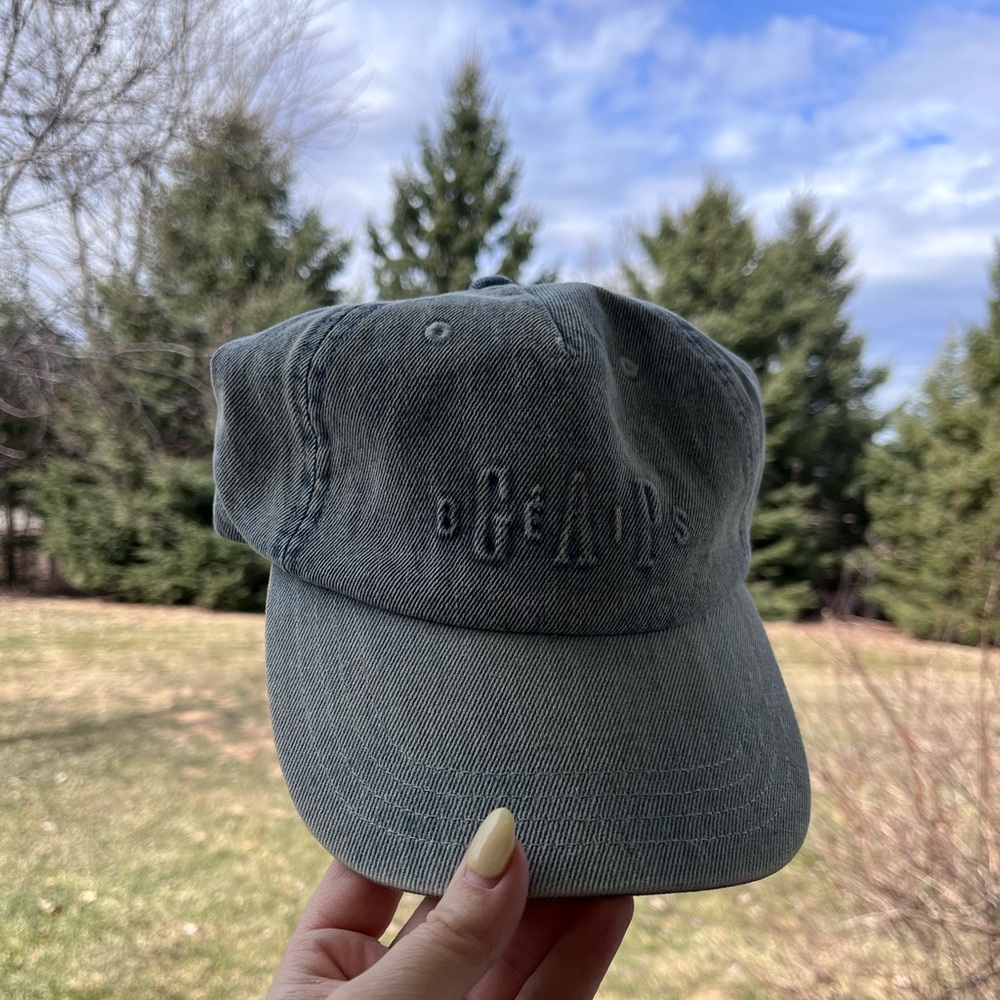 GAP X BEIS denim jean baseball cap hat NWOT